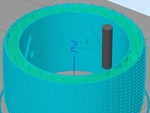 Modelo 3d de De perfil bajo de la fricción de los neumáticos 2 para openr/c coche de f1 para impresoras 3d