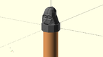  Low-poly darth vader cork pal  3d model for 3d printers