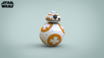  Bb8 droid - star wars: the force awakens   3d model for 3d printers