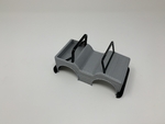  Robotic cam steered vehicle  3d model for 3d printers
