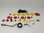  Robotic cam steered vehicle  3d model for 3d printers