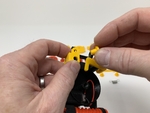  Robotic cam steered vehicle  3d model for 3d printers