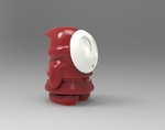  Shy guy  3d model for 3d printers