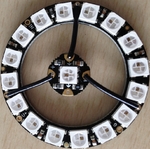  Arc reactor sized for neopixel ring  3d model for 3d printers