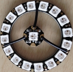 Modelo 3d de Arc reactor de tamaño para neopixel anillo para impresoras 3d