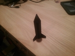  Air rocket  3d model for 3d printers