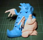  No support needed - roal the bratty dragon  3d model for 3d printers