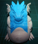Modelo 3d de No hay necesidad de apoyo - roal las malcriadas del dragón para impresoras 3d