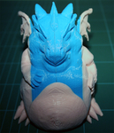  No support needed - roal the bratty dragon  3d model for 3d printers