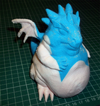  No support needed - roal the bratty dragon  3d model for 3d printers