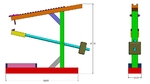 Modelo 3d de De mármol de la máquina del rodillo de para impresoras 3d