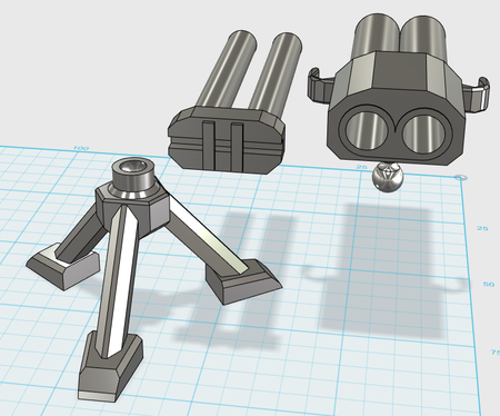  Office turret   3d model for 3d printers