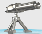 Modelo 3d de La oficina de la torreta  para impresoras 3d