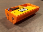  Nerf rapidstrike lipo battery housing  3d model for 3d printers