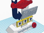  Fallout 4 countdown sign   3d model for 3d printers