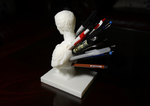  Julius caesar (improved) pen/pencil holder  3d model for 3d printers