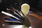  Julius caesar (improved) pen/pencil holder  3d model for 3d printers