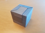  3 piece puzzle cube box  3d model for 3d printers