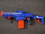 Modelo 3d de Ámbito de aplicación por pistola nerf (cabe en nerf rails) para impresoras 3d