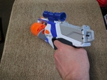  Scope for nerf gun (fits on nerf rails)  3d model for 3d printers