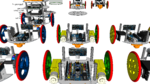  Diskbot™ - diy robot platform - design concepts  3d model for 3d printers