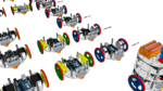  Diskbot™ - diy robot platform - design concepts  3d model for 3d printers