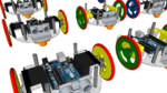  Diskbot™ - diy robot platform - design concepts  3d model for 3d printers