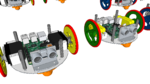 Modelo 3d de Diskbot™ - diy robot de la plataforma de los conceptos de diseño para impresoras 3d