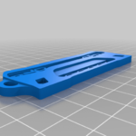  Dodge charger srt hellcat (2019) - key chain  3d model for 3d printers