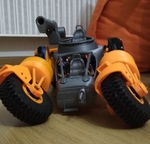 Modelo 3d de Rc buggy outrunner (borderlands) para impresoras 3d