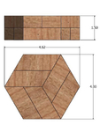 Modelo 3d de Hexagon puzzle para impresoras 3d