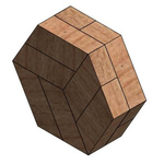 Modelo 3d de Hexagon puzzle para impresoras 3d