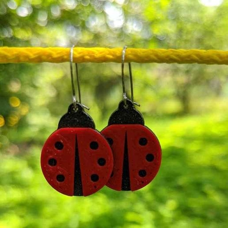 Ladybug Earrings
