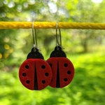  Boucles d'oreilles de coccine Modèle 3D pour les imprimantes 3D