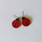  Boucles d'oreilles de coccine Modèle 3D pour les imprimantes 3D