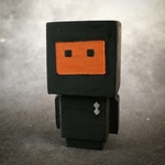  Blockhead blank 1  3d model for 3d printers