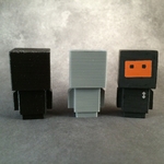  Blockhead blank 1  3d model for 3d printers