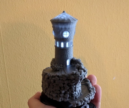  Forbidden watchtower  3d model for 3d printers