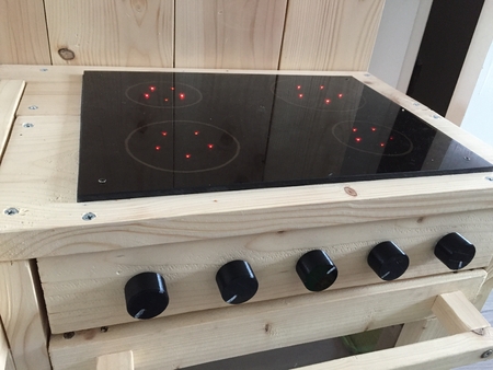 Modelo 3d de Juego de cocina de cocina de control superior para impresoras 3d