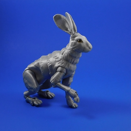 The Fabled Hare (A 3D Printed Ball-jointed Doll)