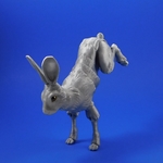  The fabled hare (a 3d printed ball-jointed doll)  3d model for 3d printers