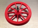 Modelo 3d de Lego teleférico de rueda / seilbahn / góndola para impresoras 3d