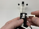  Snowman pin walker  3d model for 3d printers