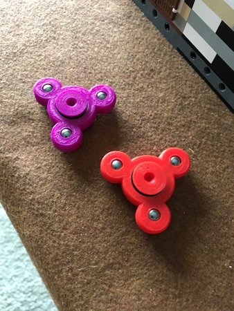  Small fidget spinner  3d model for 3d printers