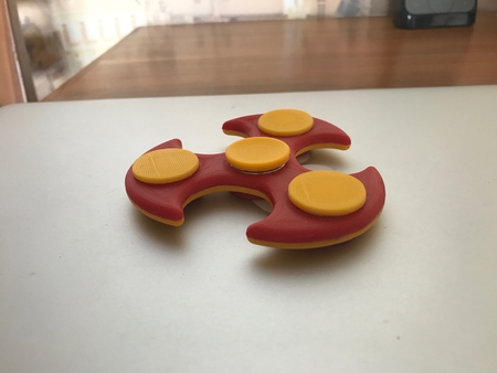  Shuriken spinner  3d model for 3d printers