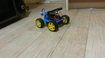  Create a robot car to avoid obstacles  3d model for 3d printers