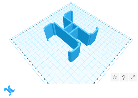  Nerf dual magazine holder  3d model for 3d printers