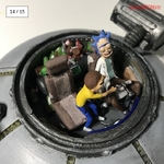 Modelo 3d de Diy rick y morty coche volador con luces led!! para impresoras 3d