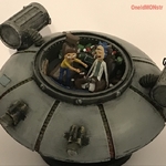 Modelo 3d de Diy rick y morty coche volador con luces led!! para impresoras 3d