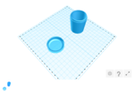  Cup with lid  3d model for 3d printers